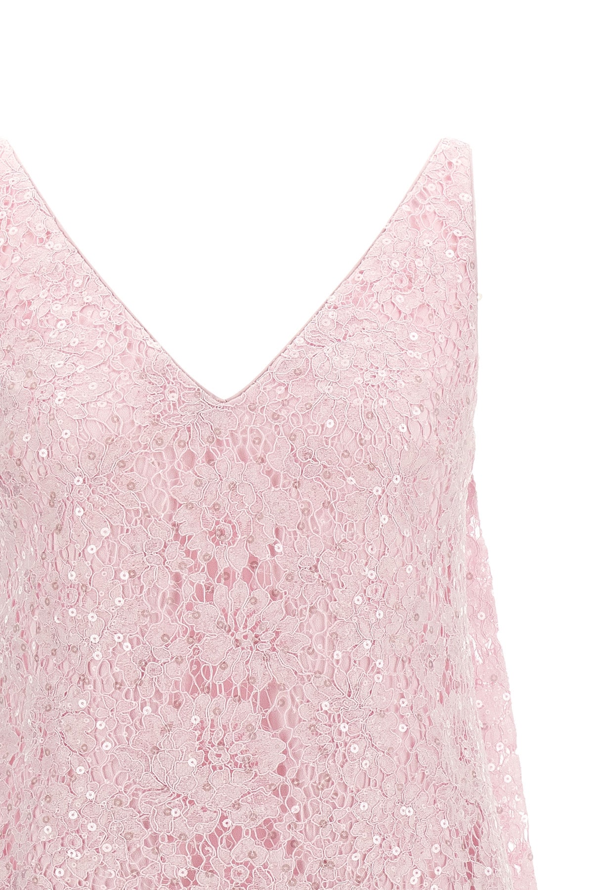 the self-portrait mini dress defines a flared silhouette through precise sartori