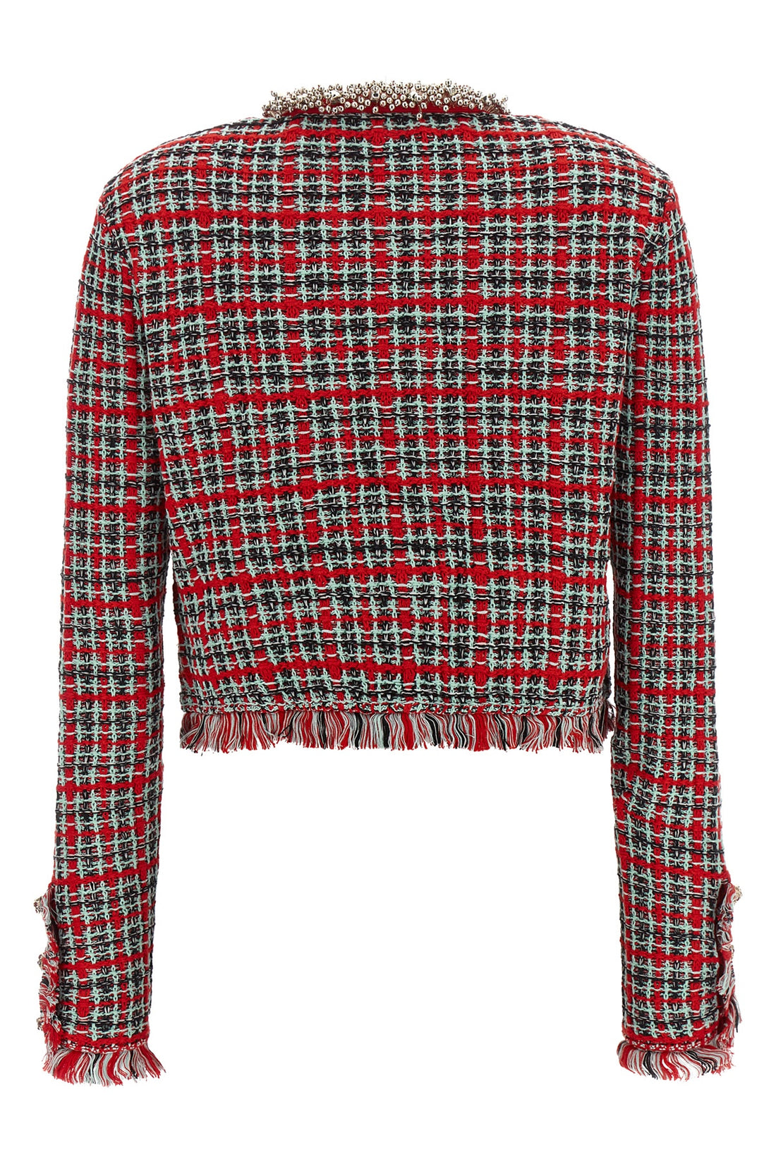 SELF PORTRAIT M the self-portrait cropped jacket redefines the codes of contemporary tailoring t