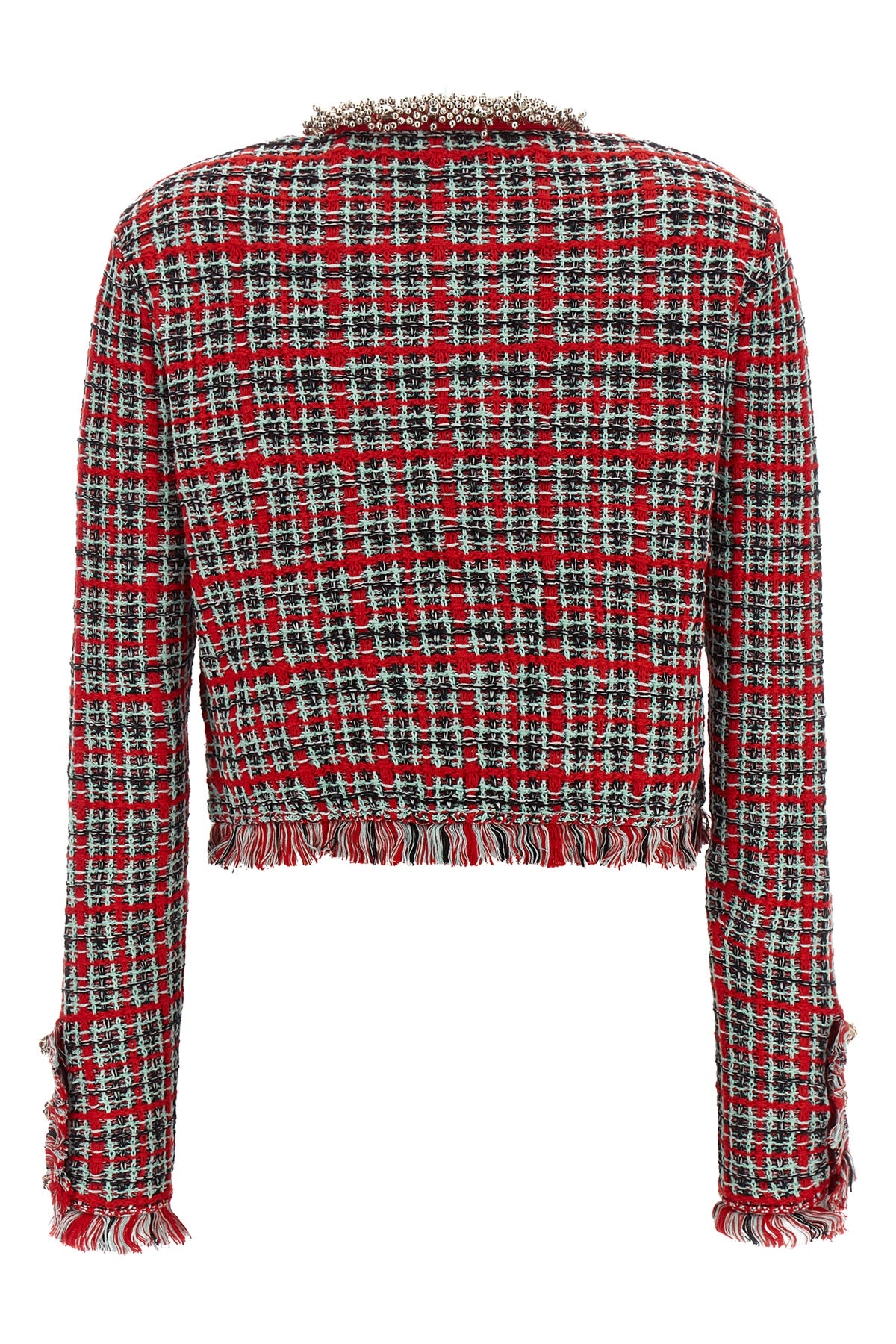 the self-portrait cropped jacket redefines the codes of contemporary tailoring t