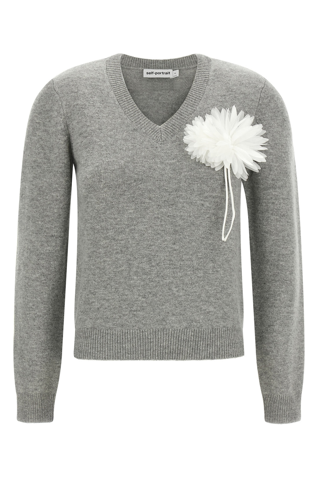 SELF PORTRAIT M the self-portrait knit redefines classic knitwear through a romantic and structu