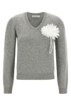 the self-portrait knit redefines classic knitwear through a romantic and structu