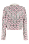 the self-portrait cardigan redefines everyday elegance through a cropped model