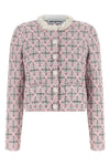 the self-portrait cardigan redefines everyday elegance through a cropped model