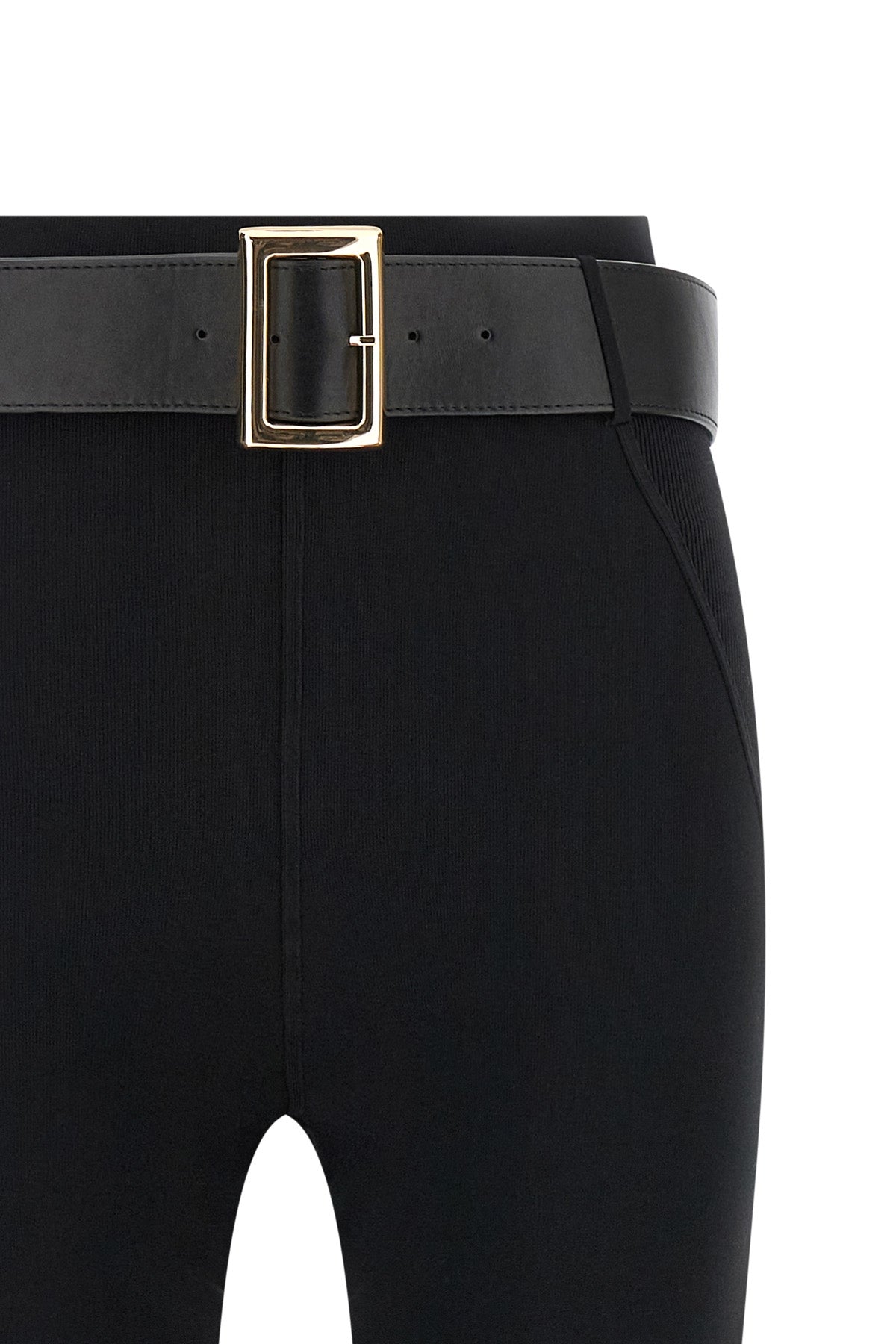 self-portrait leggings redefine a classic model through precise sartorial engine
