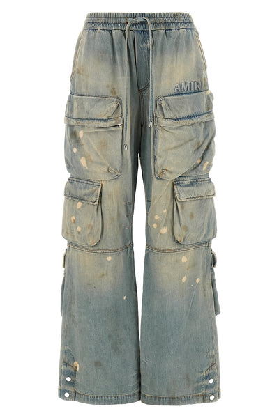 stone washed cotton denim jeans