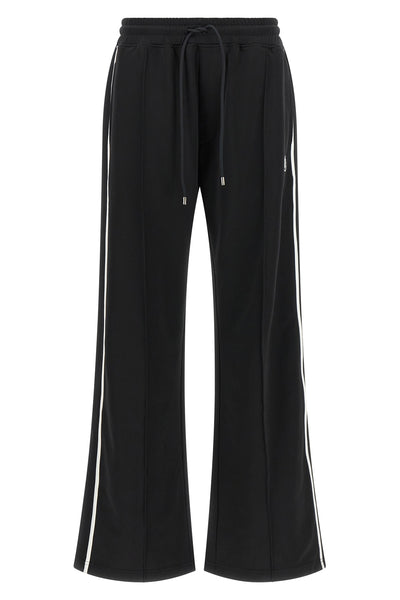 the black sports pants amiri ma emb track pant redefine casual wear through a ri