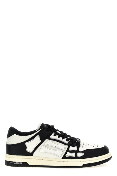 skel top low leather sneakers