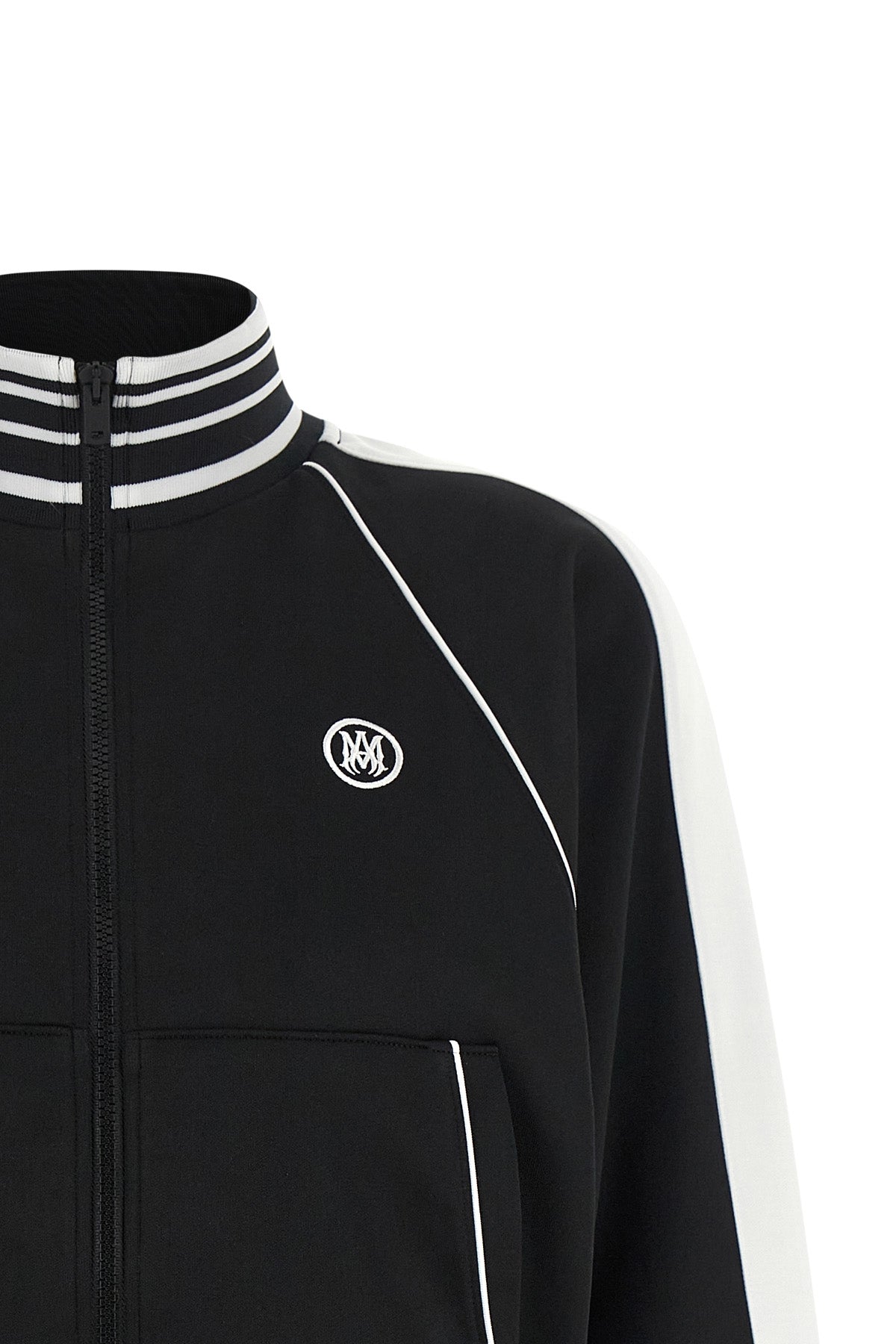 the amiri sporty jacket redefines the codes of activewear clothing through a str