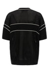 amiri sport viscose mesh knit t-shirt