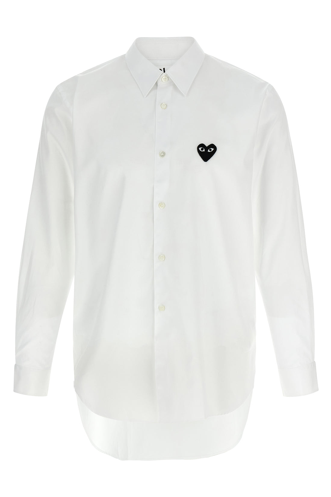 COMME DES GARÇONS PLAY XL cotton poplin shirt