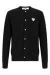 the comme des garçons play cardigan