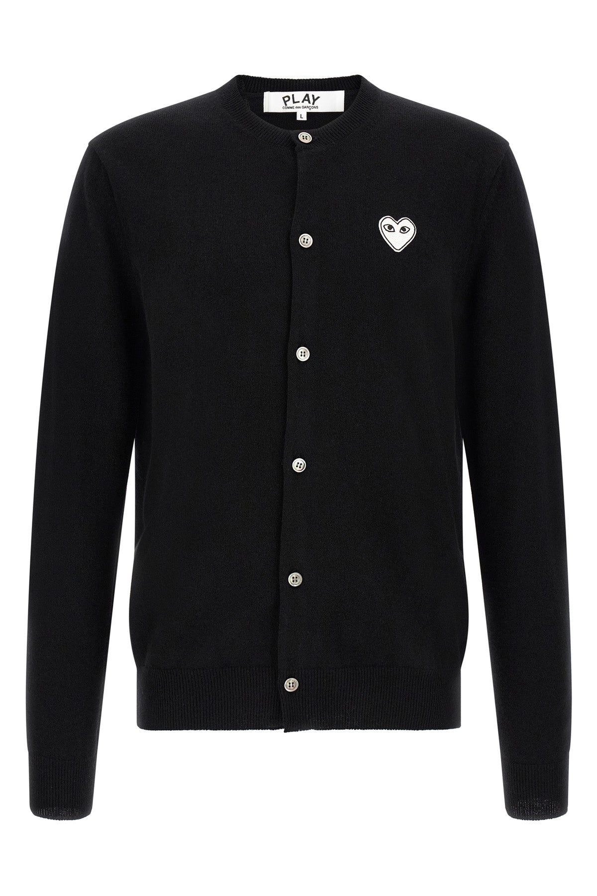 the comme des garçons play cardigan