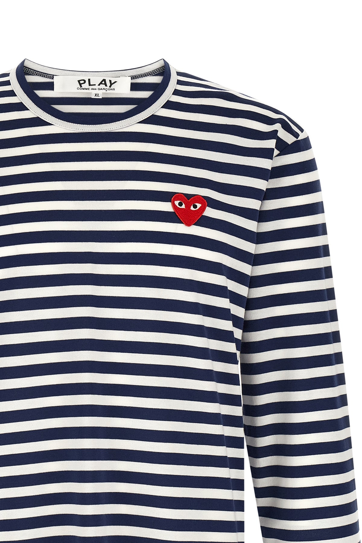 the comme des garçons play long-sleeved t-shirt
