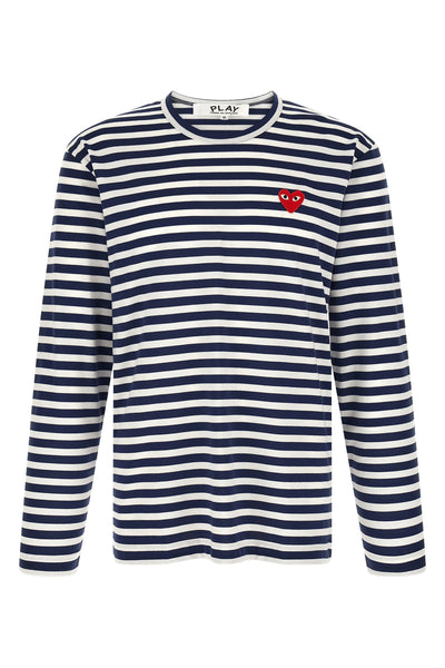 the comme des garçons play long-sleeved t-shirt