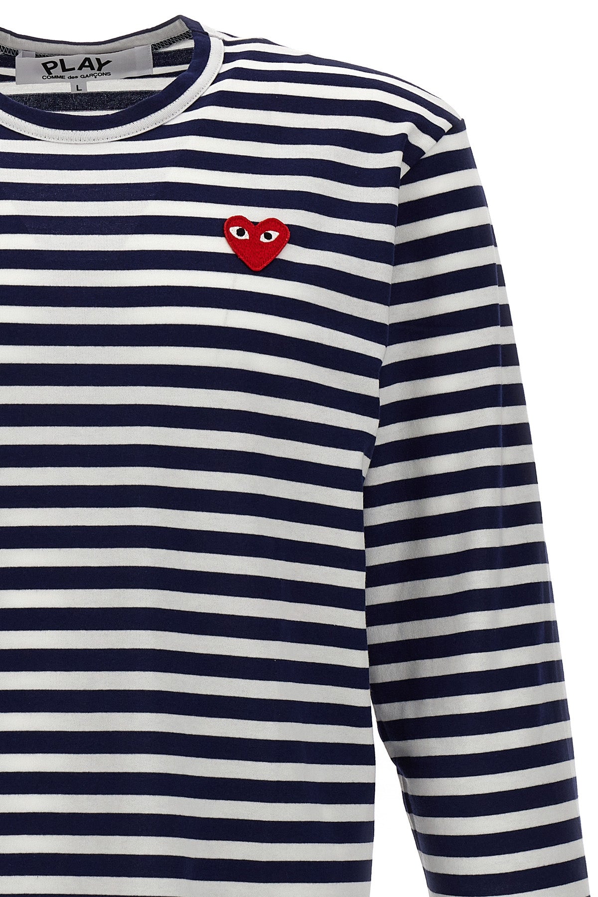striped cotton t-shirt