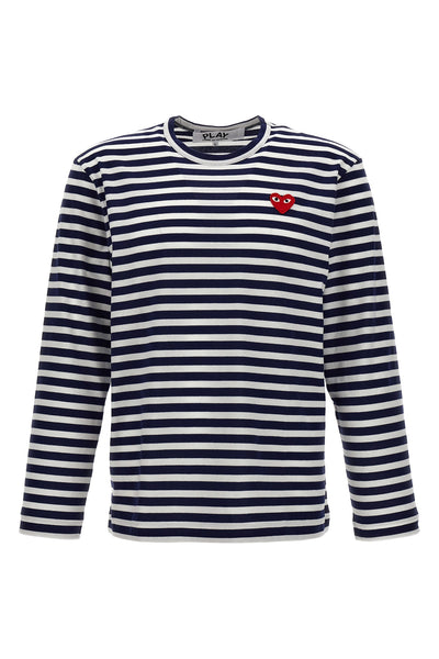striped cotton t-shirt