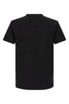 the comme des garcons play pure black cotton t-shirt