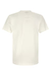 the white comme des garçons play pure cotton t-shirt