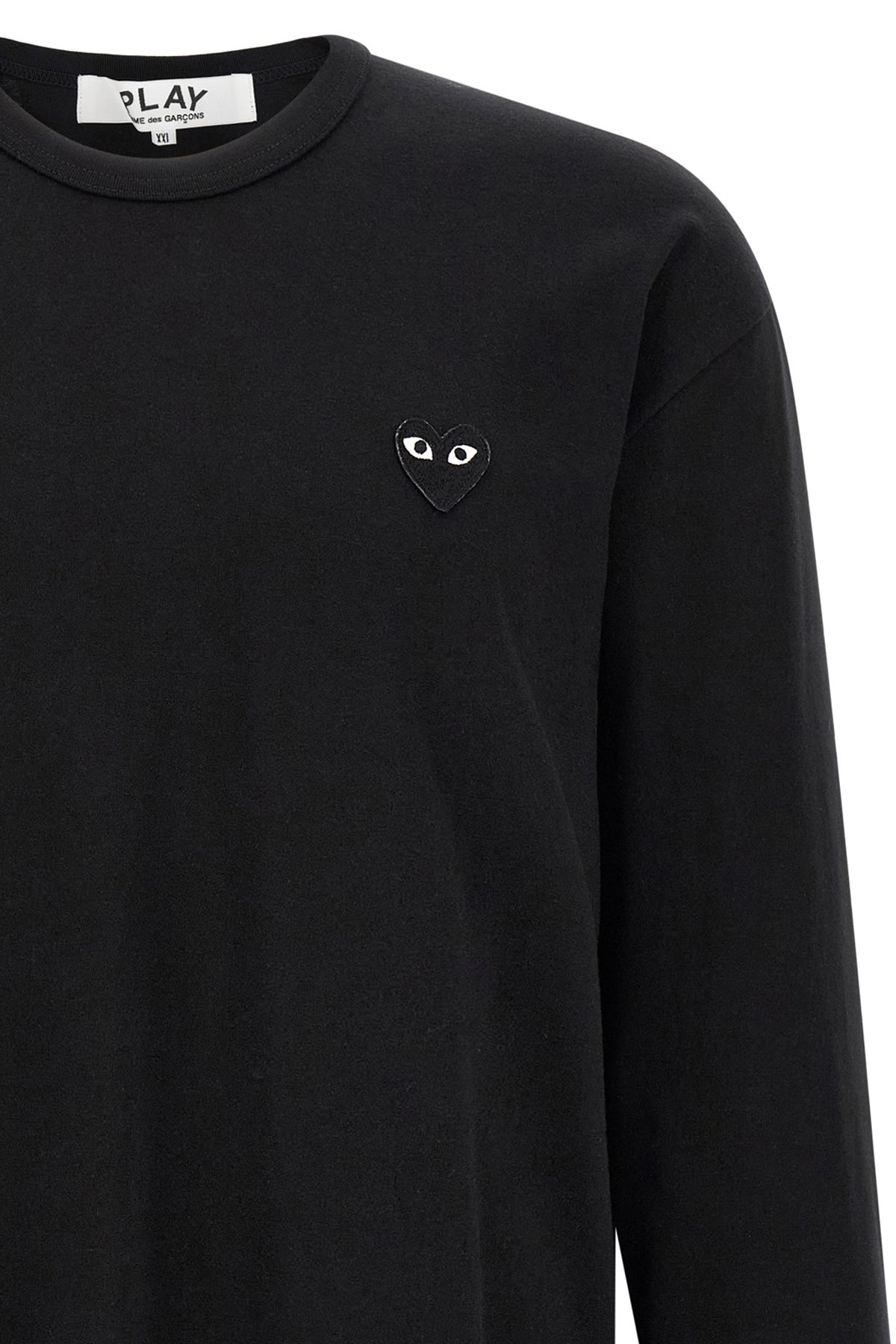the comme des garçons play long-sleeved t-shirt