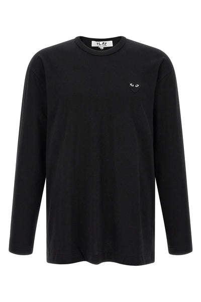 the comme des garçons play long-sleeved t-shirt
