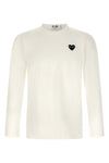 the black emblem knit t-shirt comme des garcons play establishes the foundations