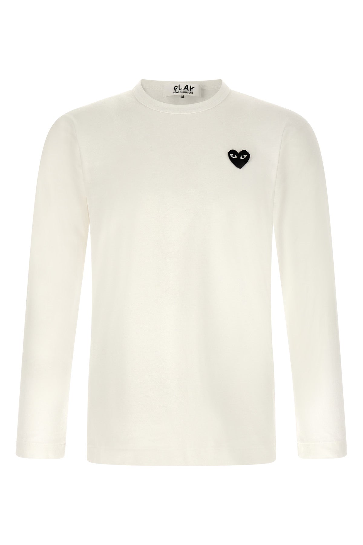 the black emblem knit t-shirt comme des garcons play establishes the foundations