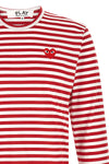 the comme des garçons play long-sleeved t-shirt