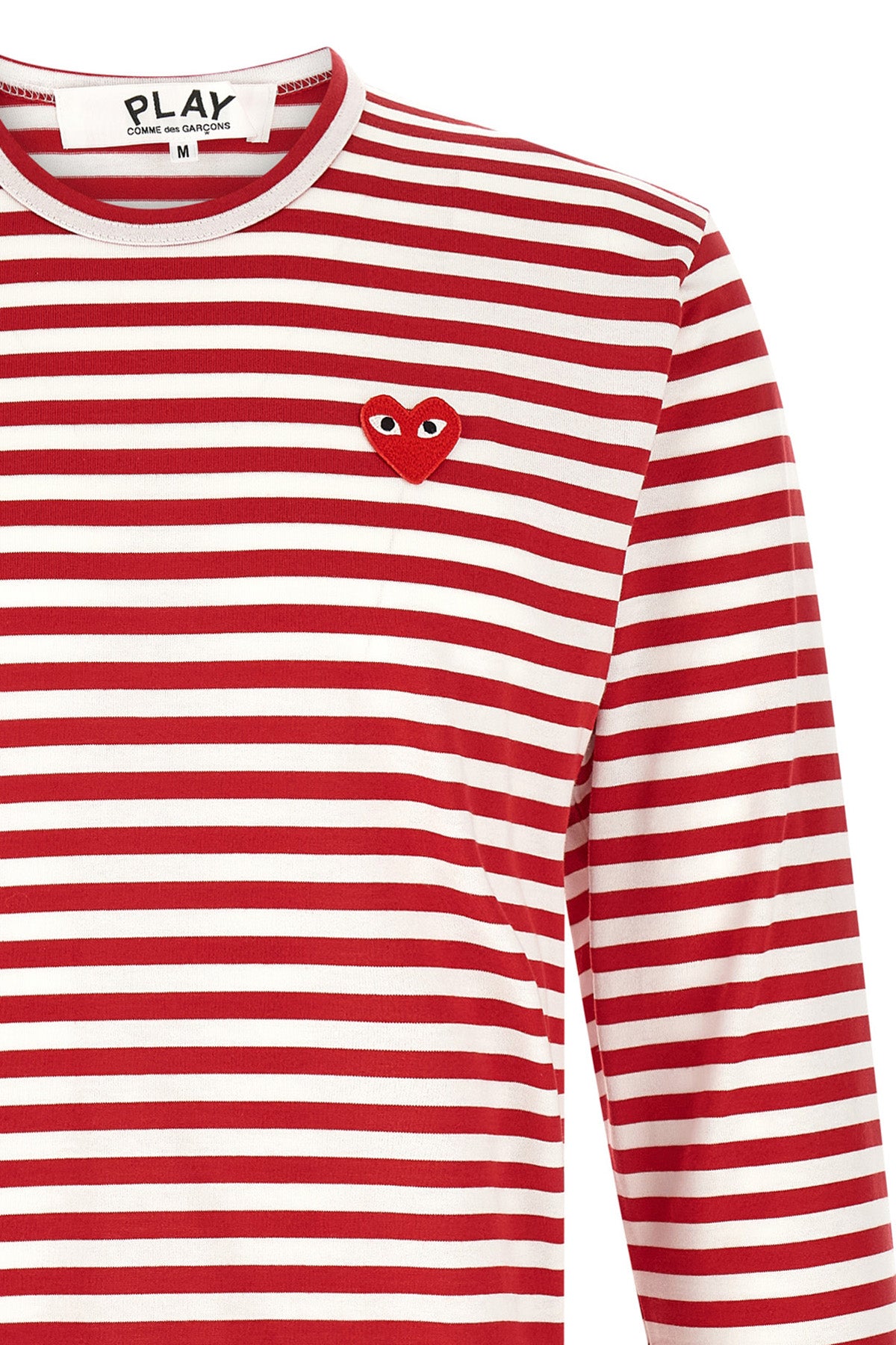 the comme des garçons play long-sleeved t-shirt