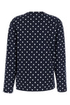 polka dot print cotton t-shirt