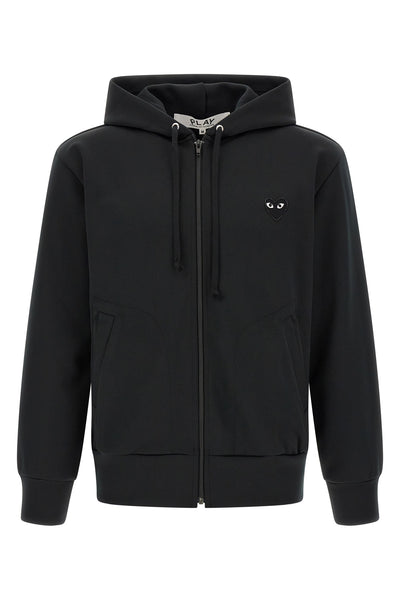the comme des garçons play sweatshirt