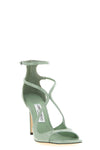 azia patent leather sandals
