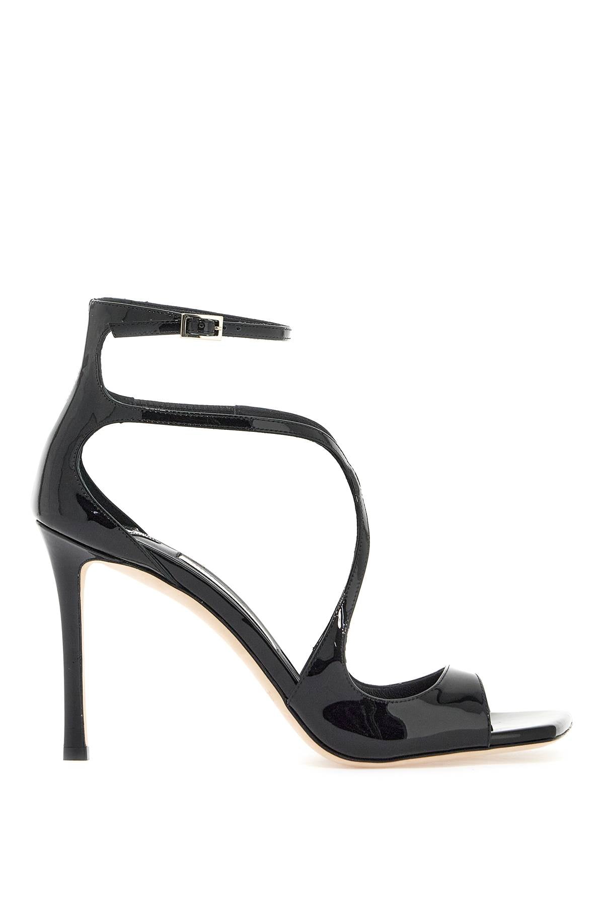 patent leather azia 95 sandals