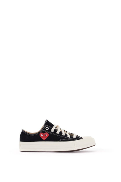 chuck 70 low-top sneakers comme des garçons play x converse