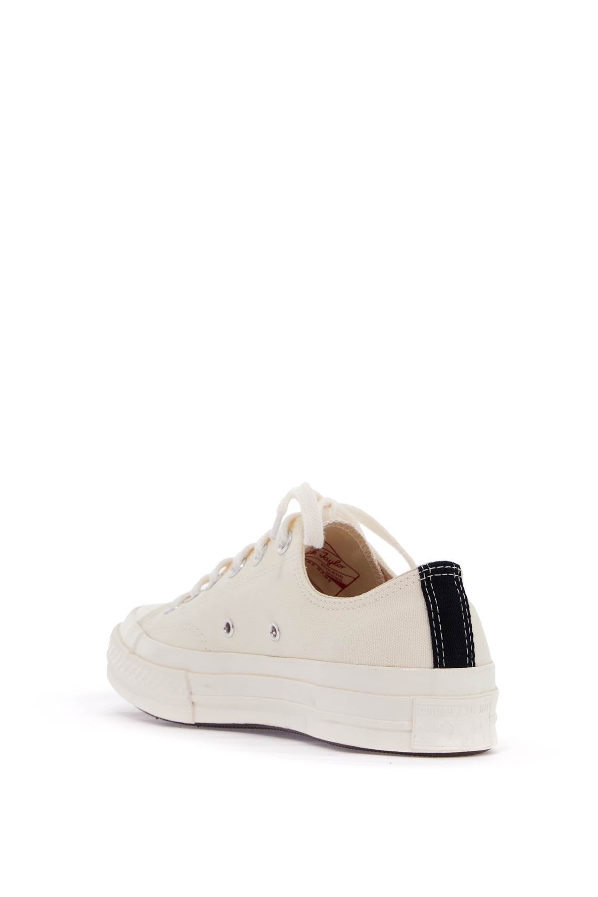 chuck 70 low-top sneakers comme des garçons play x converse