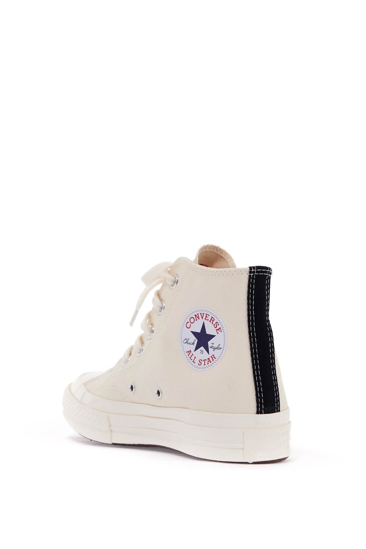 comme des garçons play x converse sneakers hi-top 70 chuck