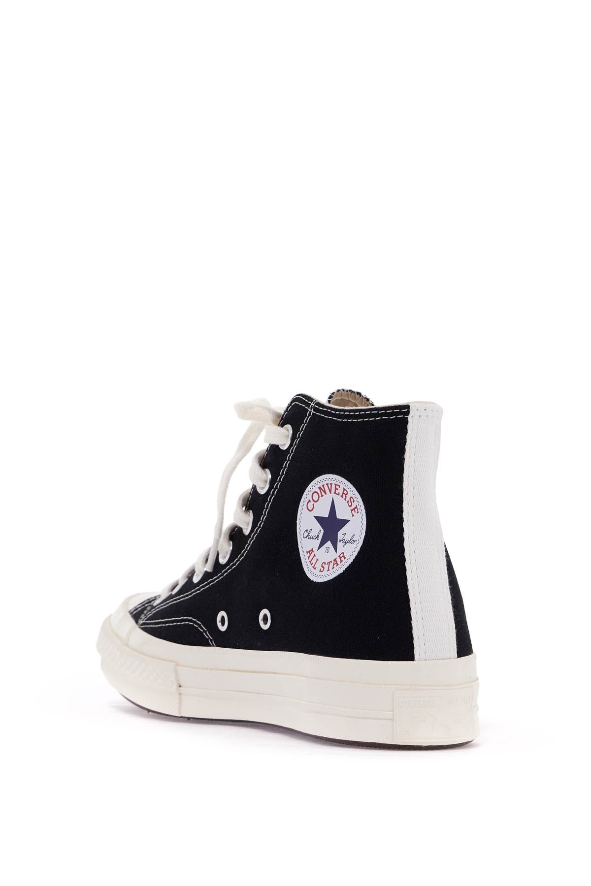 comme des garçons play x converse sneakers hi-top 70 chuck