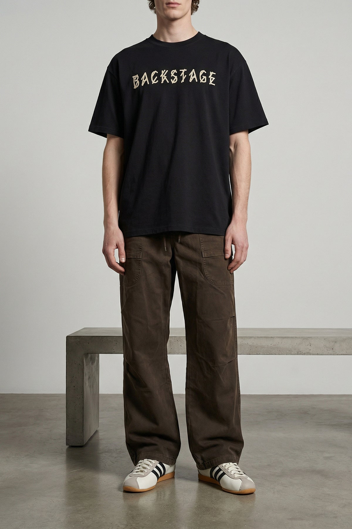 backstage cotton jrsey t-shirt
