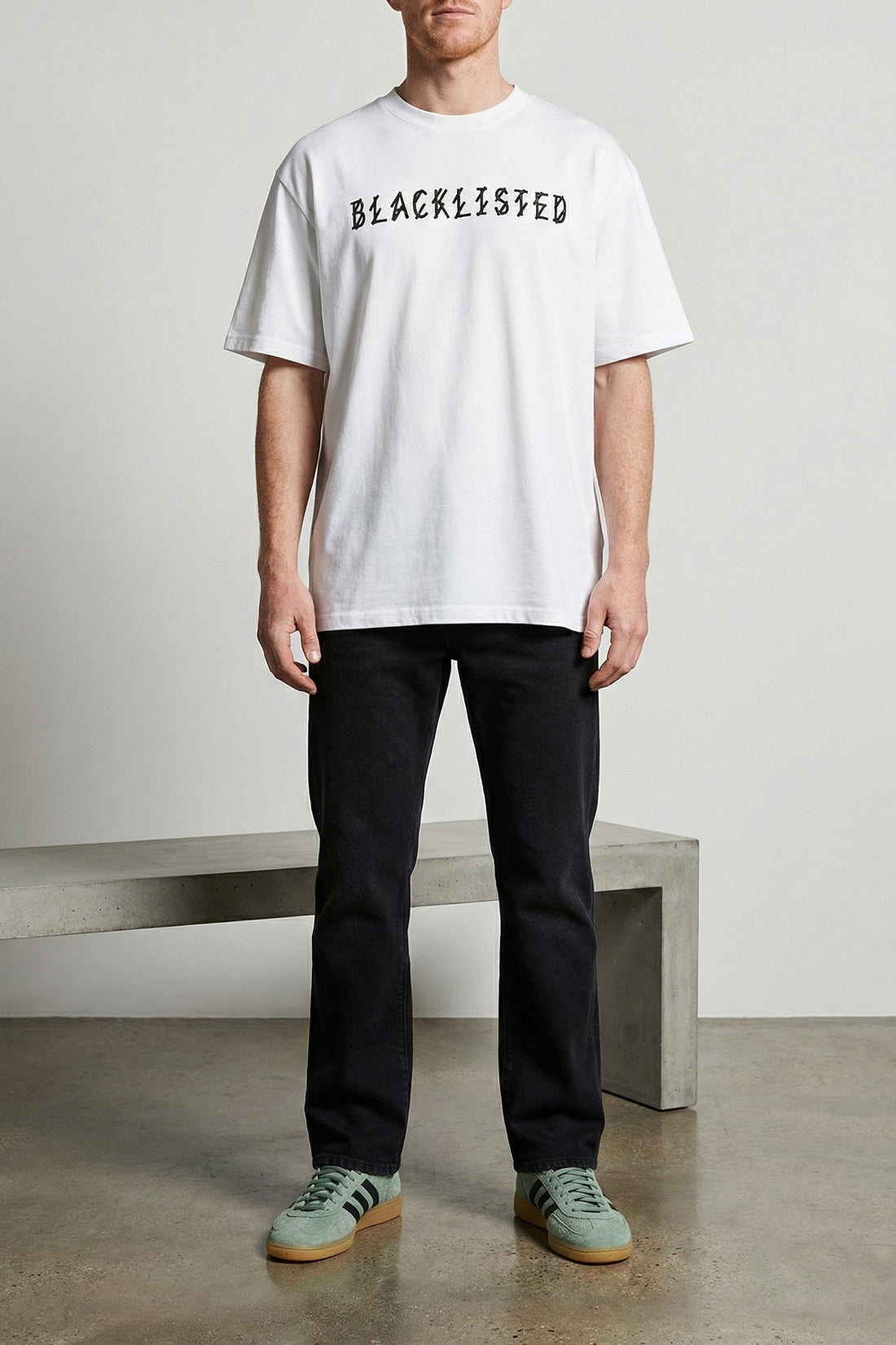 44 LABEL L blacklisted cotton jersey t-shirt