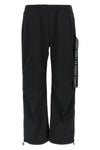 id drawsting nylon pants