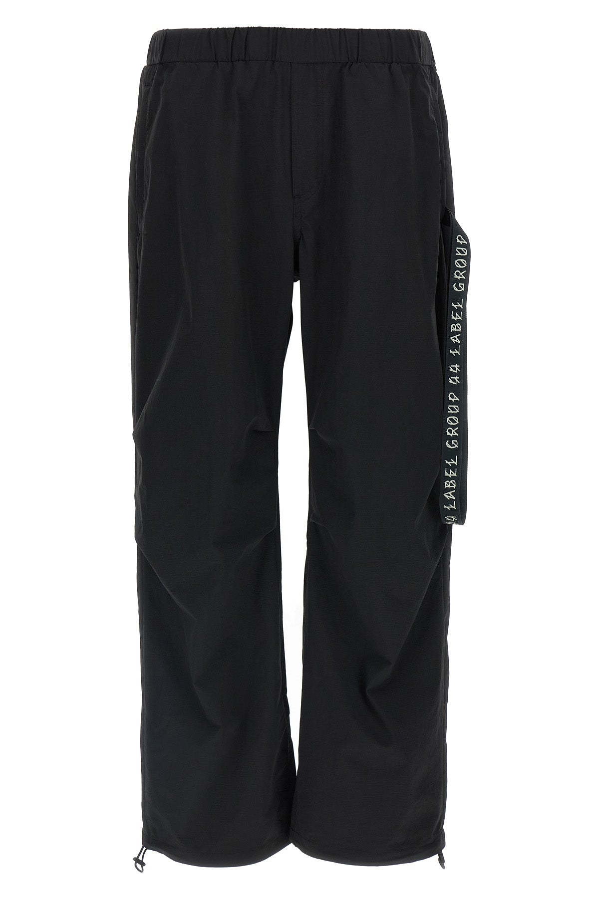 id drawsting nylon pants