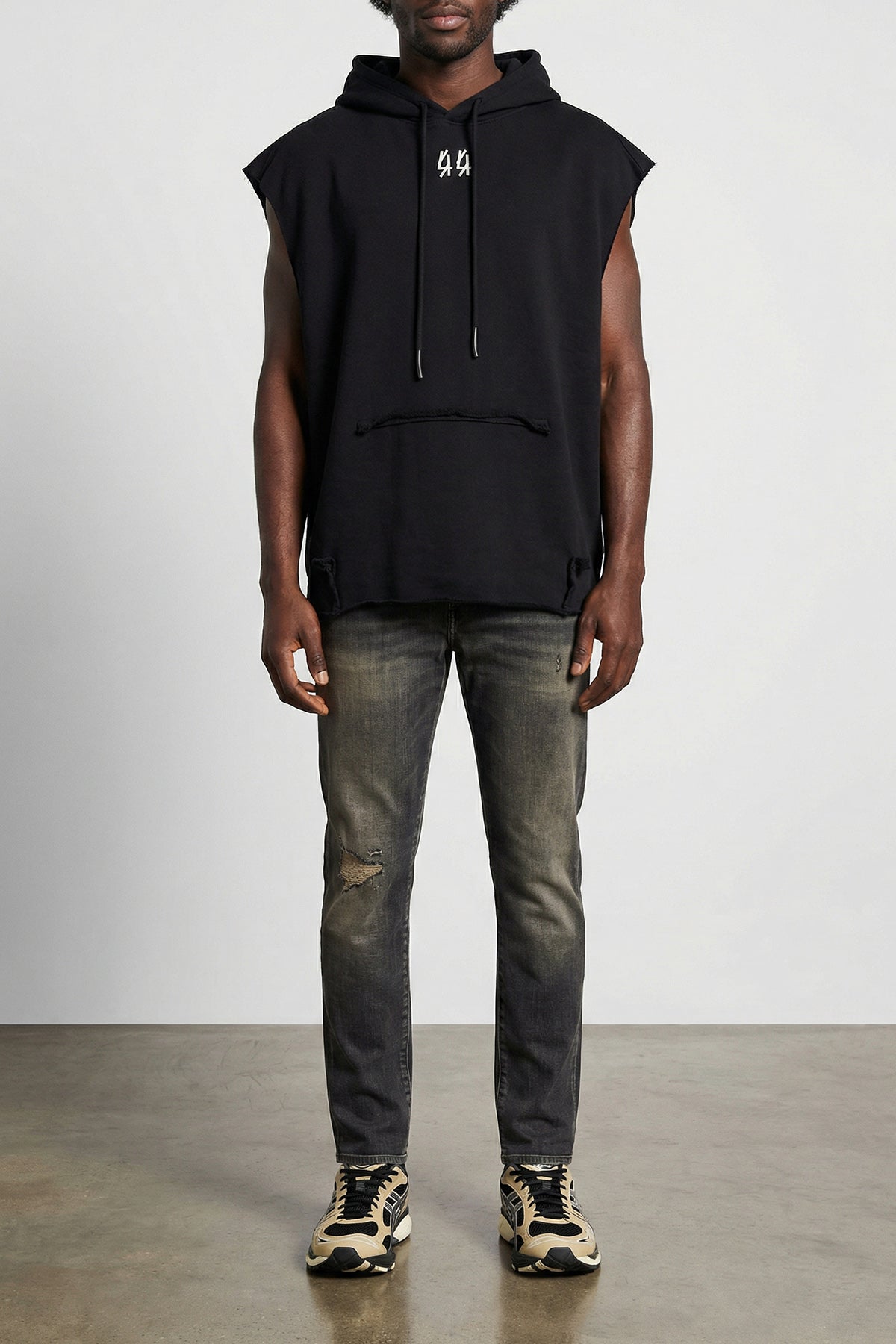centipede gauze cotton hoodie