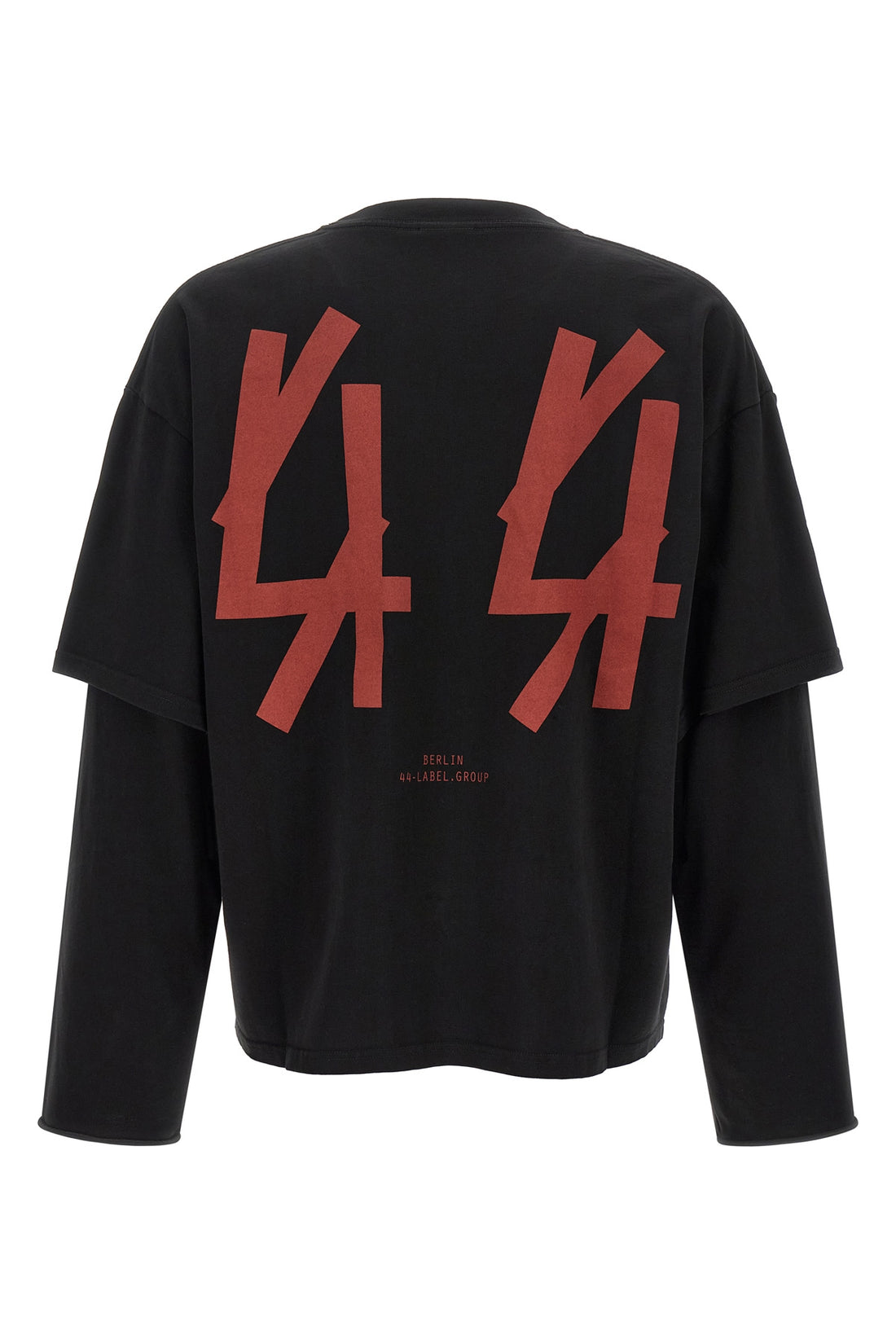 44 LABEL L the 44 label group over double long-sleeved t-shirt