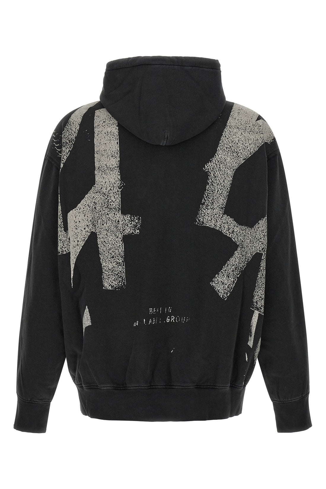 44 LABEL L the 44 label group mega 44 patchwork hoodie
