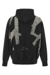the 44 label group mega 44 patchwork hoodie