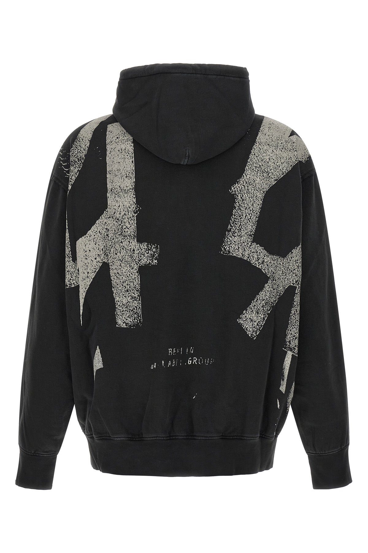 the 44 label group mega 44 patchwork hoodie
