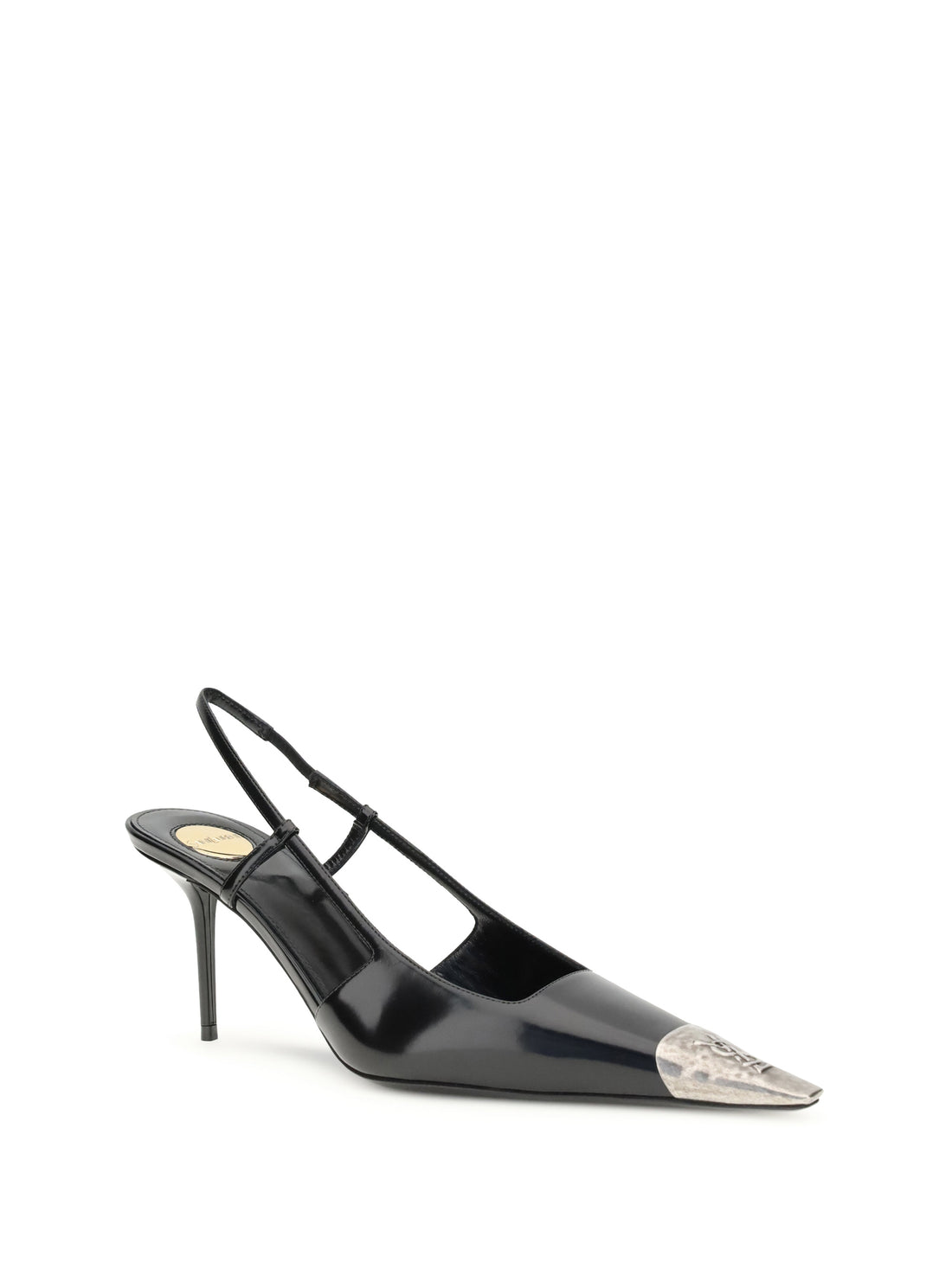 SAINT LAURENT 37 glossy leather jeanne pumps