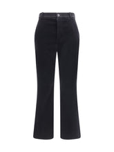 SAINT LAURENT 40 velvet pants