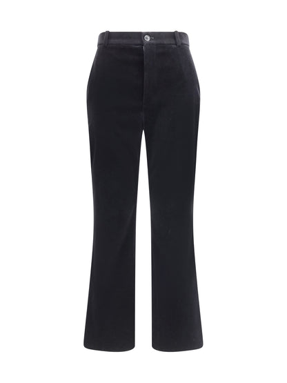 SAINT LAURENT 40 velvet pants