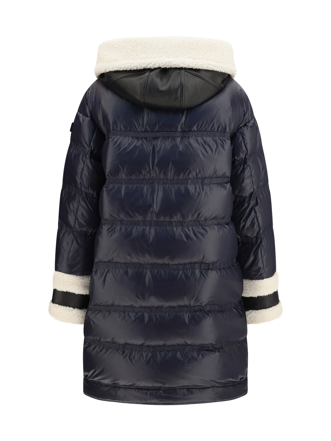 PEUTEREY 40 kunto bg 02 shearling-collar puffer jacket