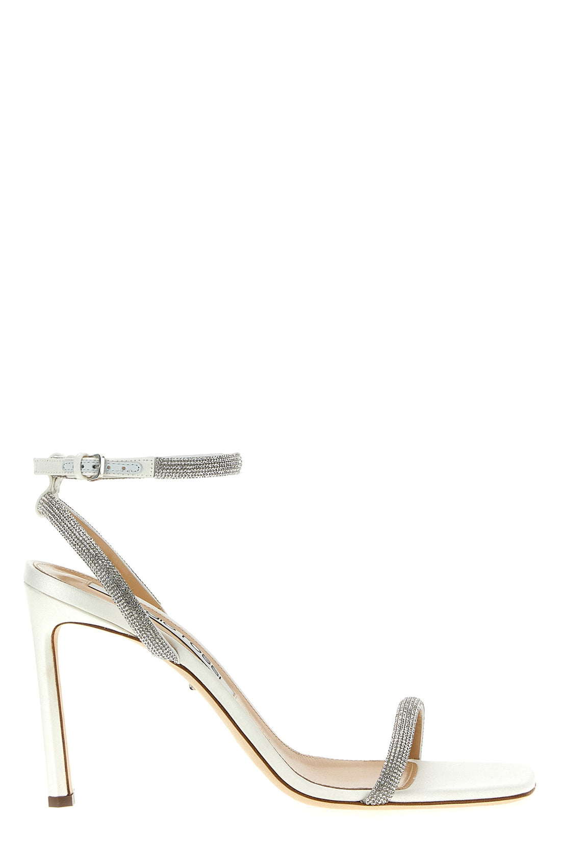 SERGIO ROSSI 36 bridal satin sandals